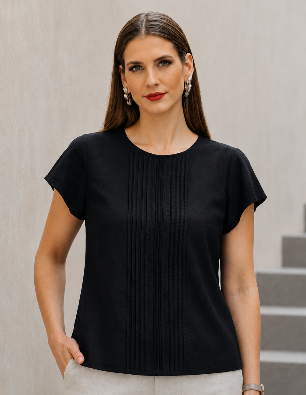 Blusa Isabella Negra