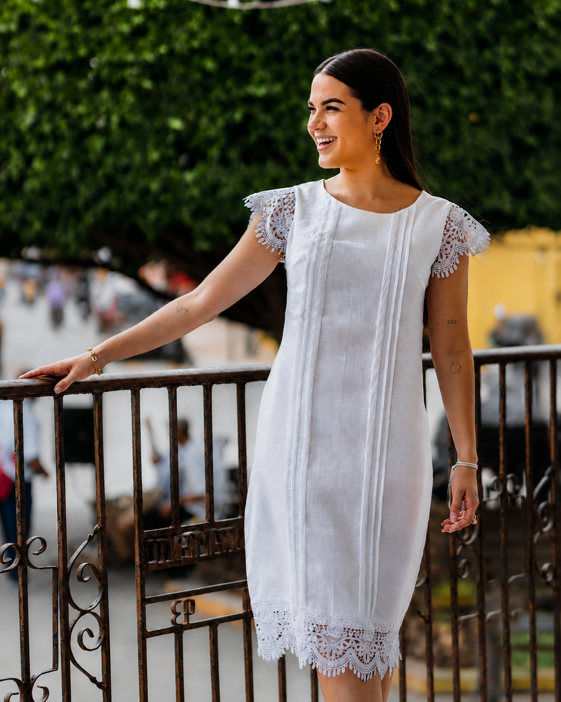 Vestido Azucena Blanco