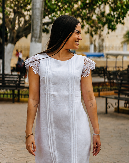 Vestido Azucena Blanco