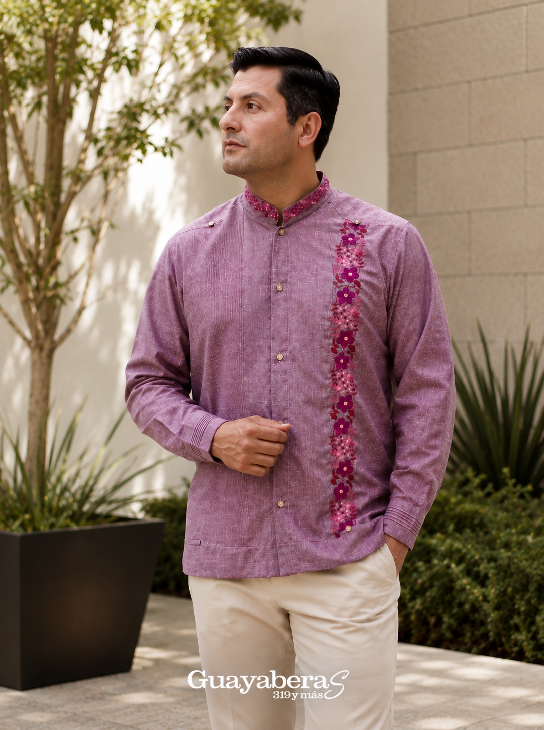 Guayabera Chichen ML #777
