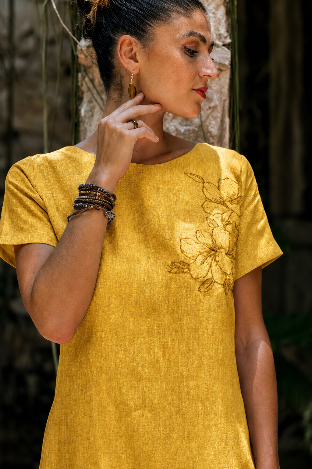 Vestido Alba Amarillo