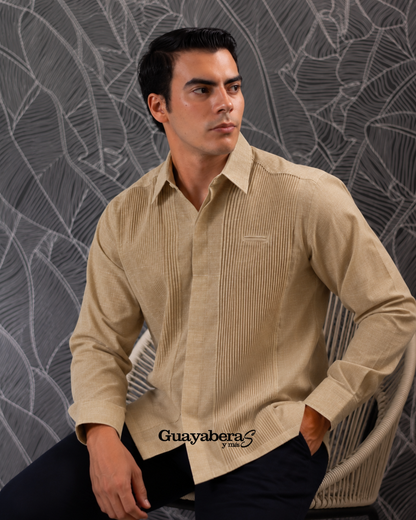 Guayabera Presidencial Manuel Beige ML
