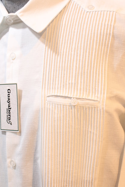 Guayabera Presidencial Meridanas Blanca ML
