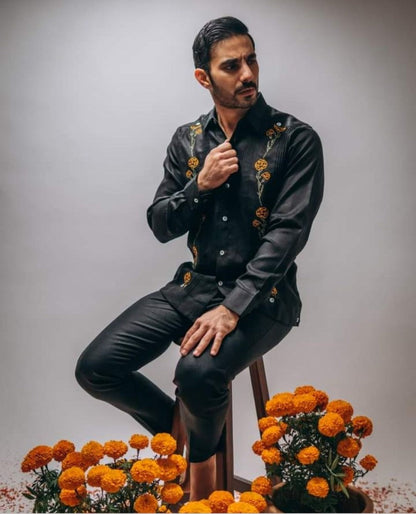 Guayabera Cempasúchil
