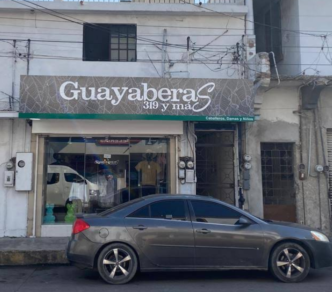 Tienda oficial Guayaberas 319 en Madero, Tamaulipas. El mejor lugar para comprar guayaberas de lino para hombre y mujer en esa área.